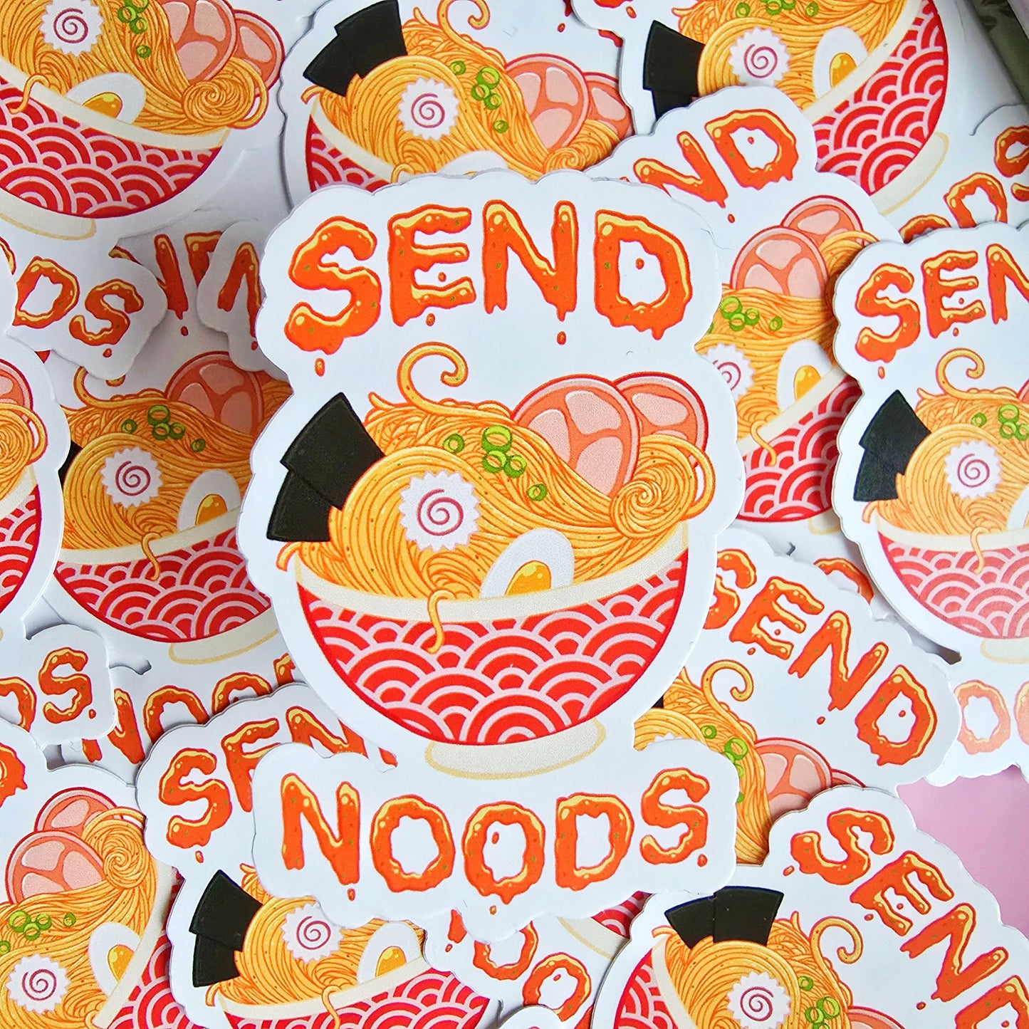 Send Noods Vinyl Sticker