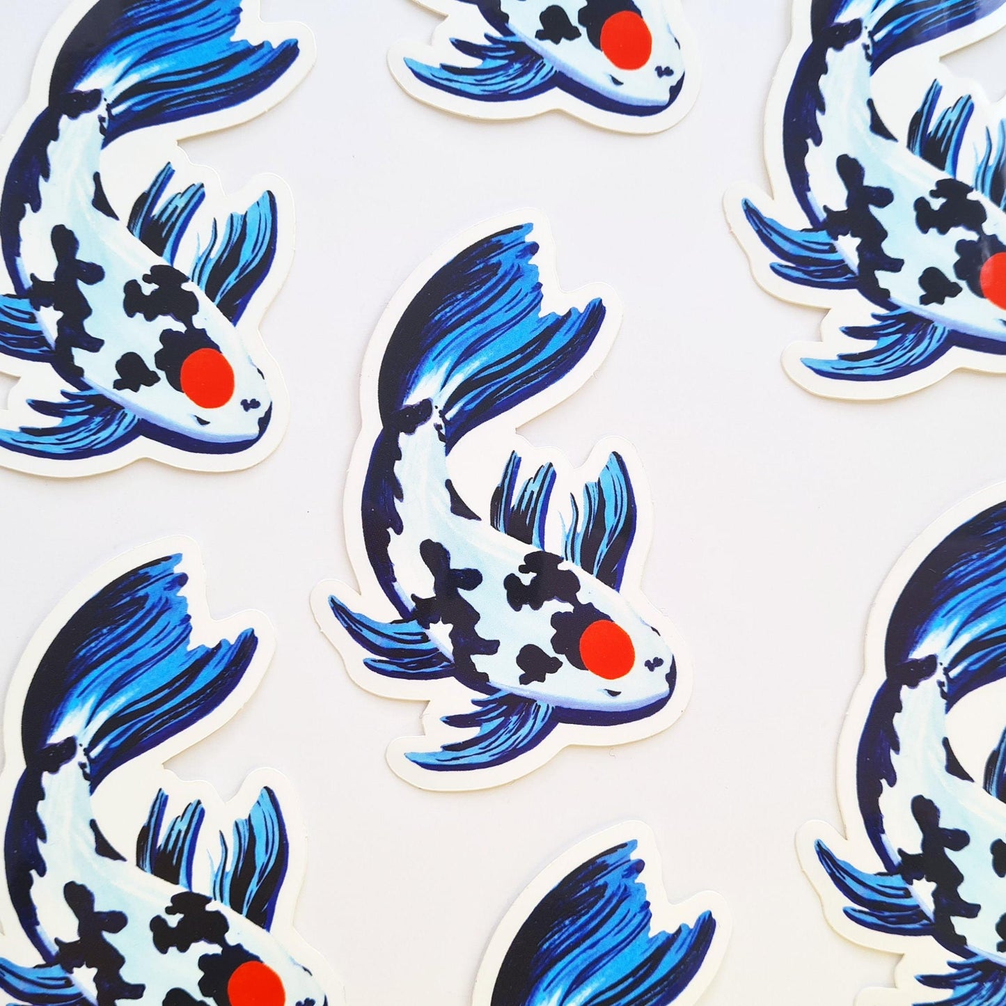 Japanese Koi Fish Sticker