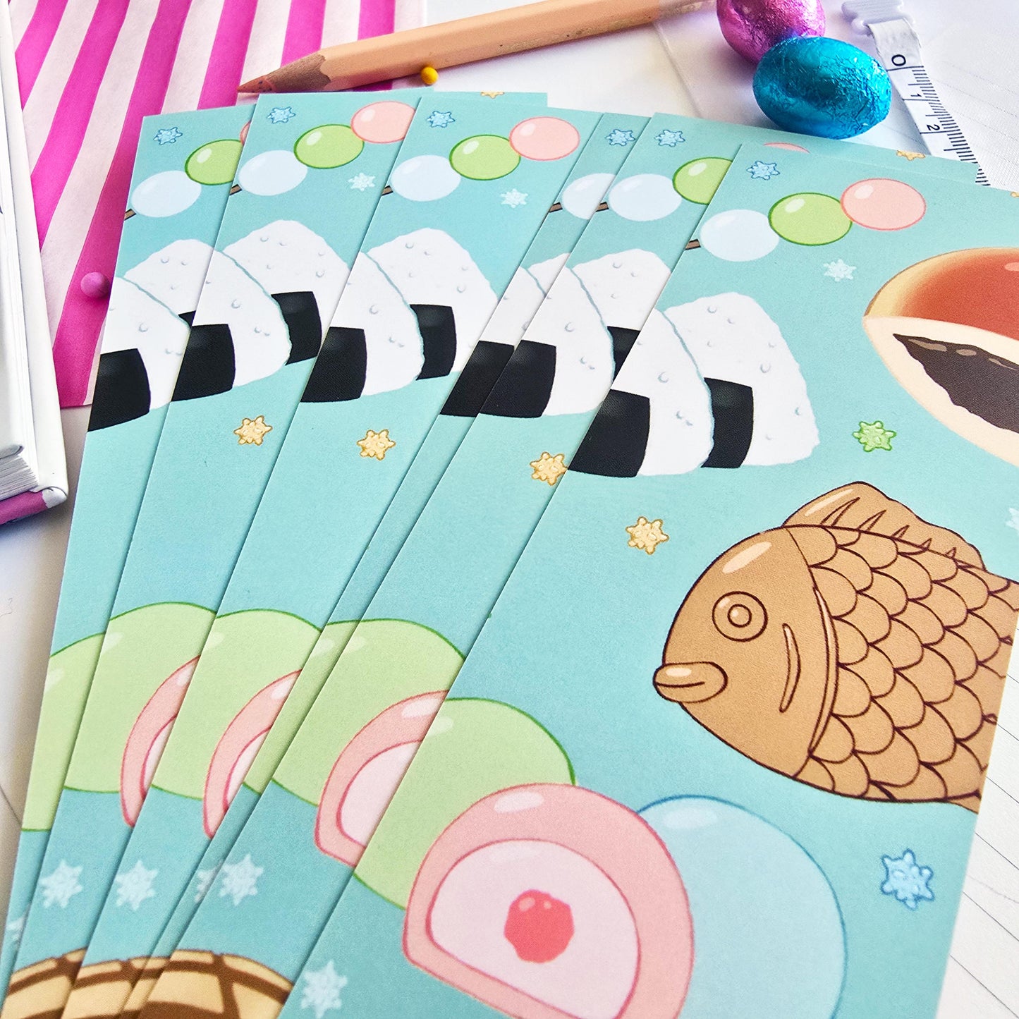 Japanese Snacks Bookmark