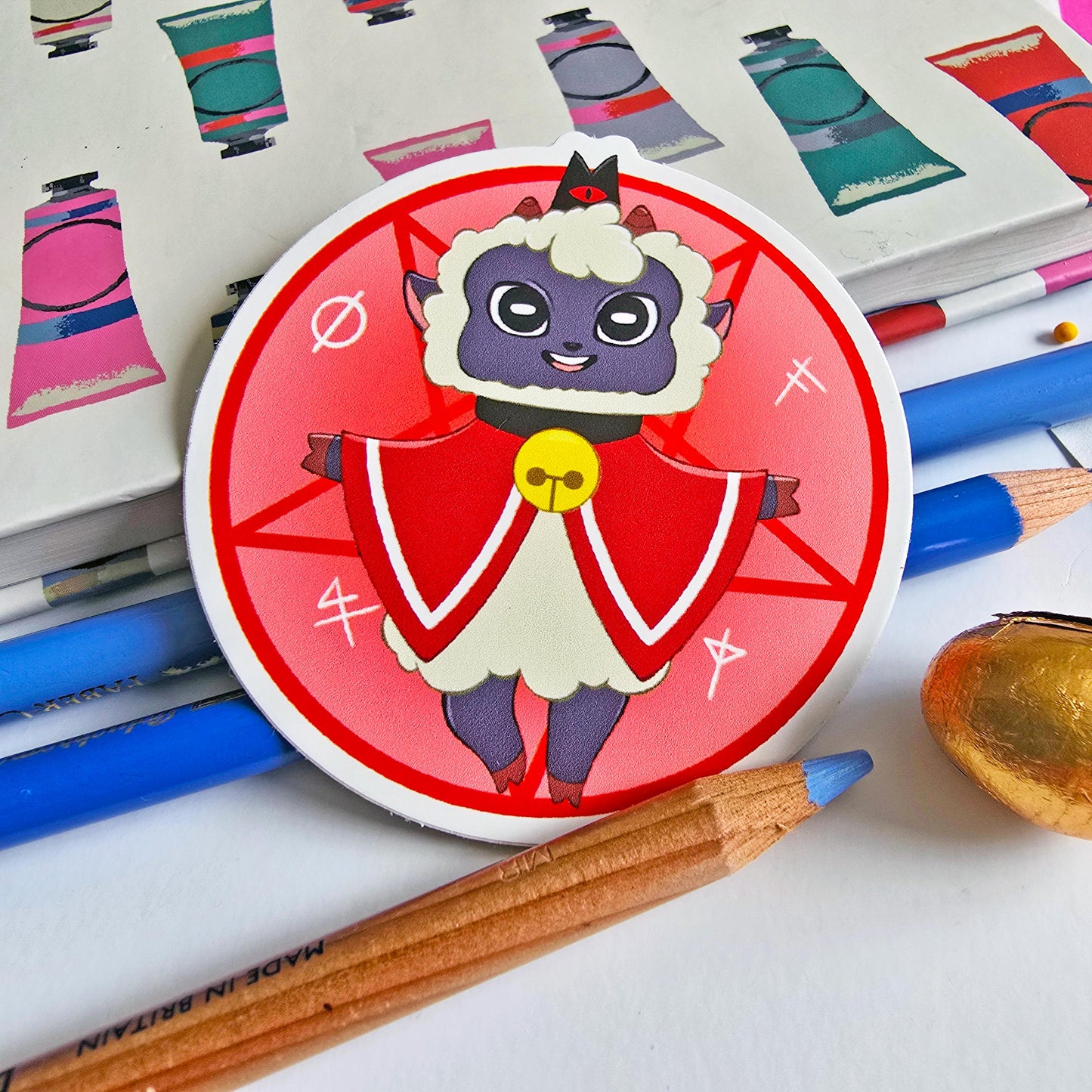 Cult of the Lamb Sticker