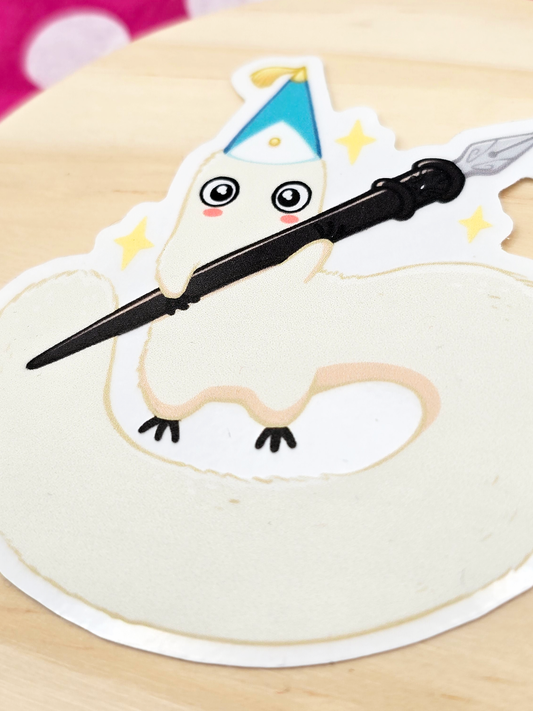 Brushbuddy Witch Hat Atelier Sticker