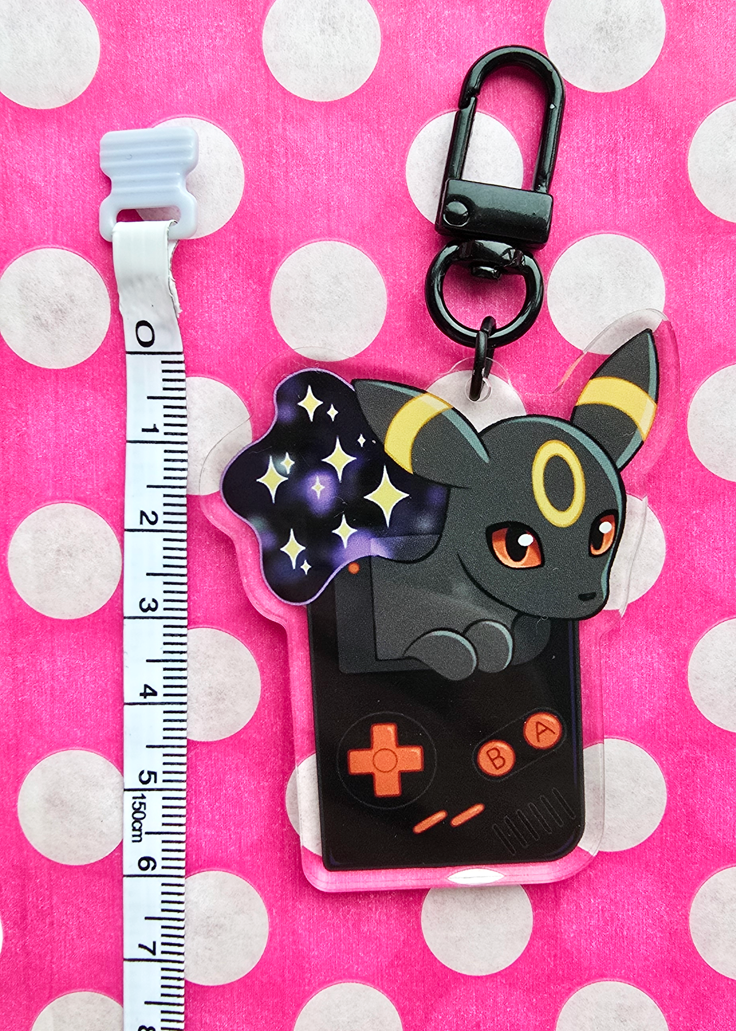 Gameboy Umbreon Keychain