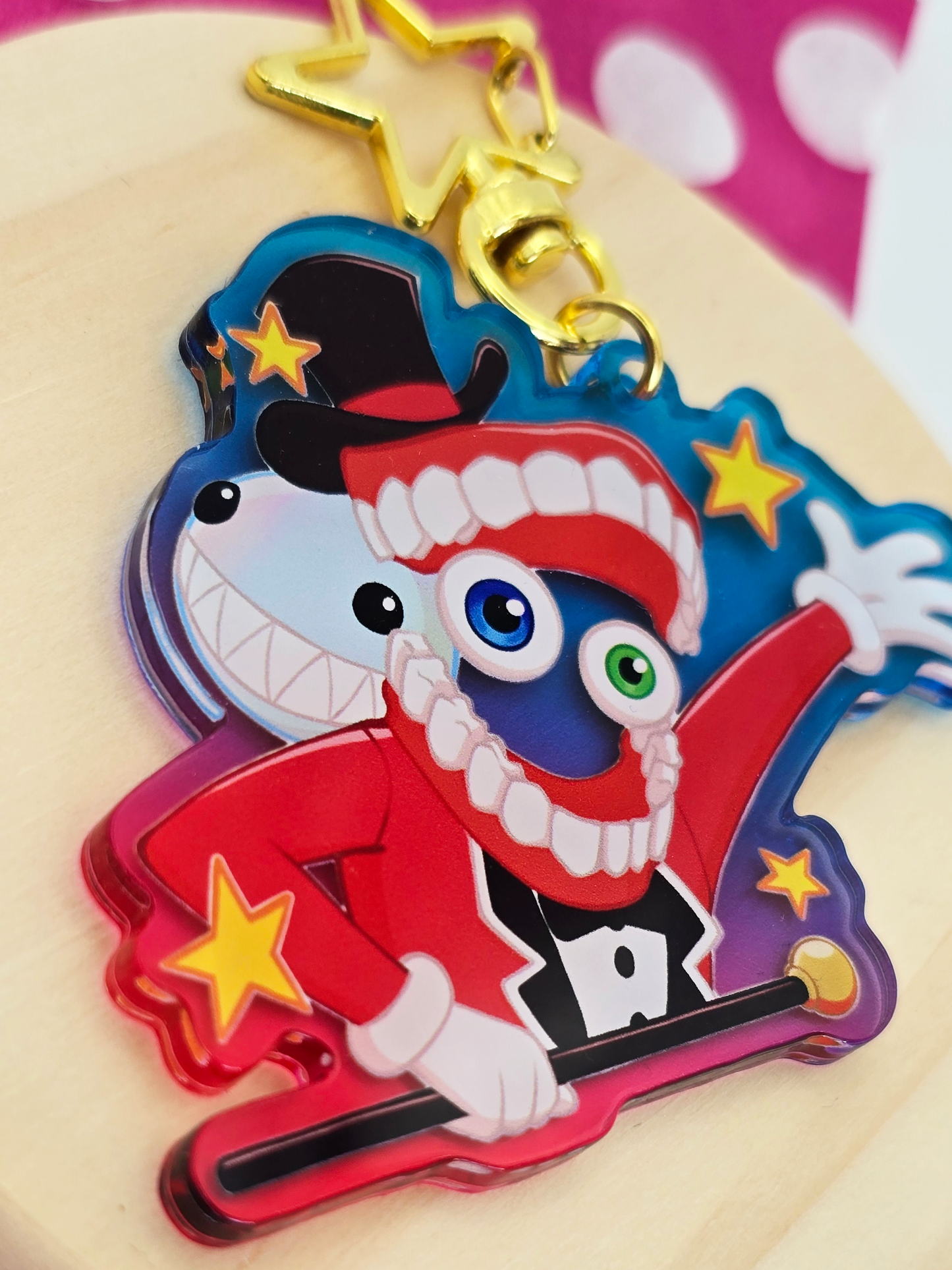 TADC Caine Keychain