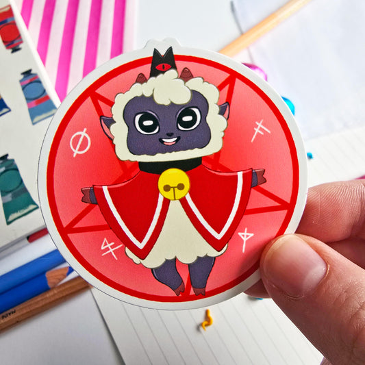 Cult of the Lamb Sticker