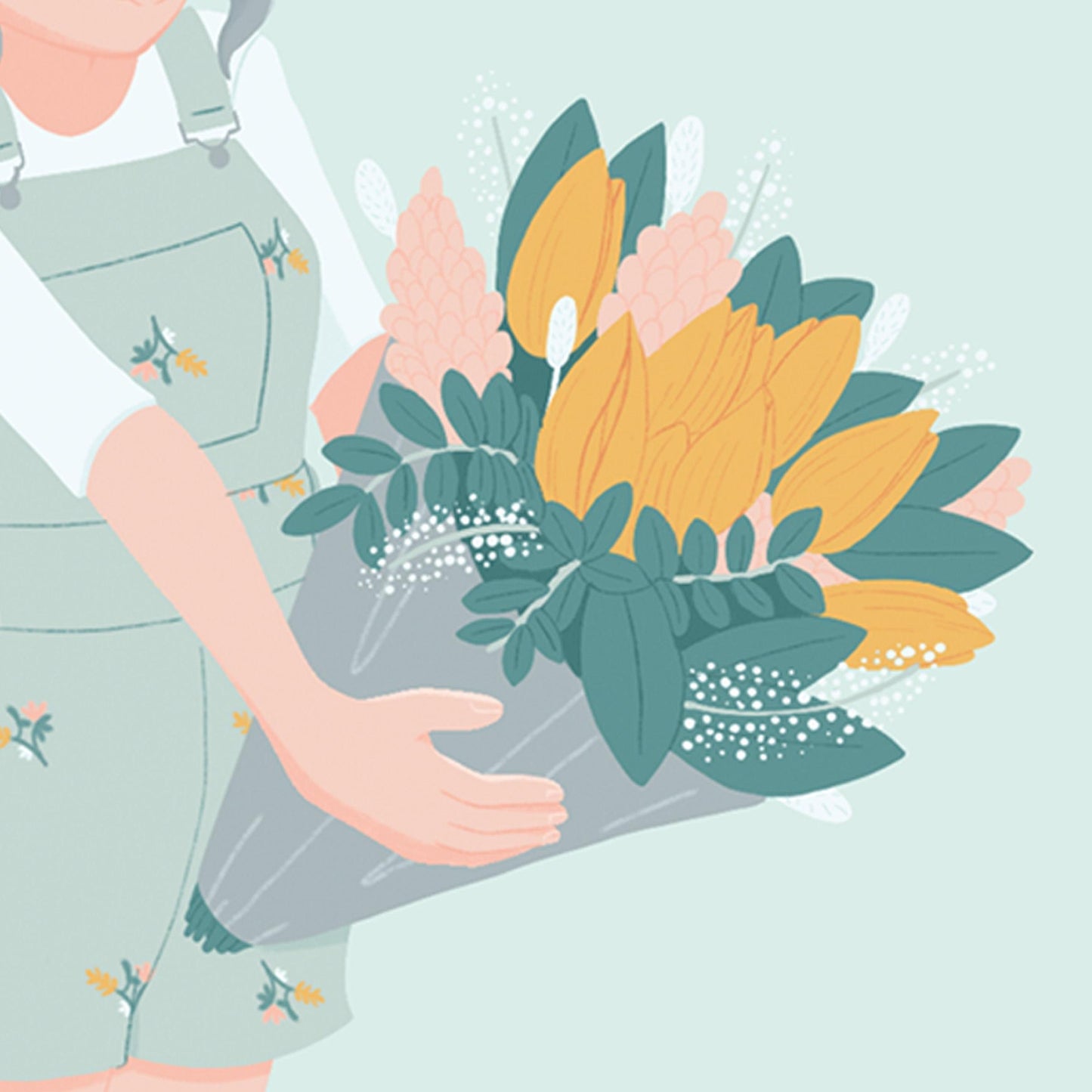 Spring Courting Art Print