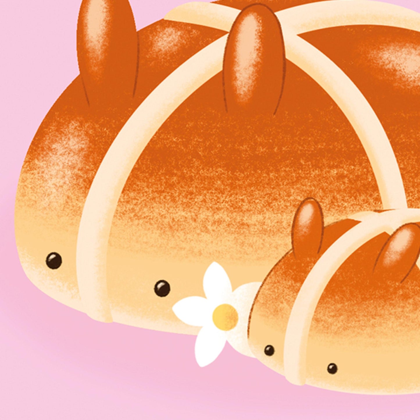 Hot Cross Bunn Art Print
