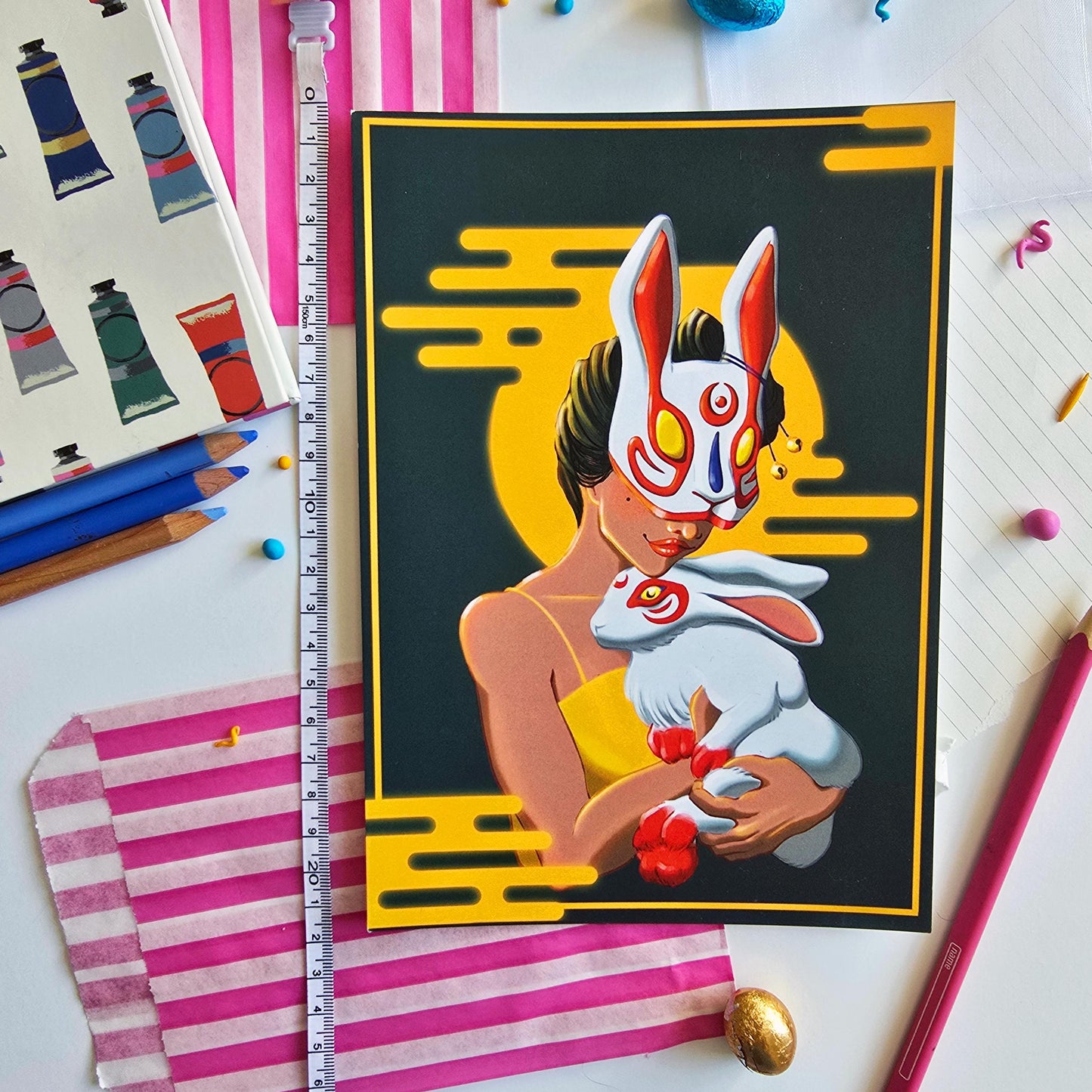 Year of the Rabbit Art Print