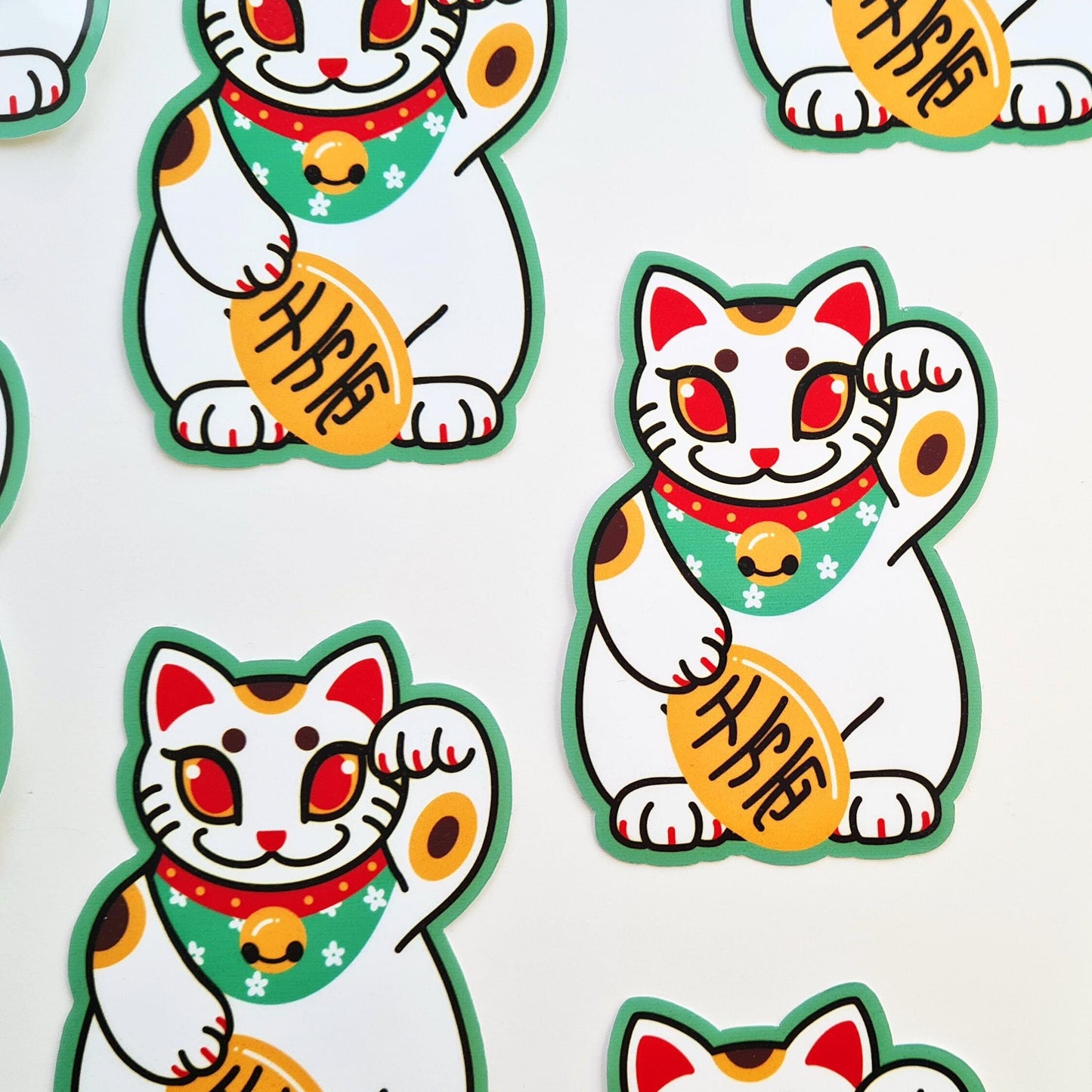 Lucky Cat Sticker