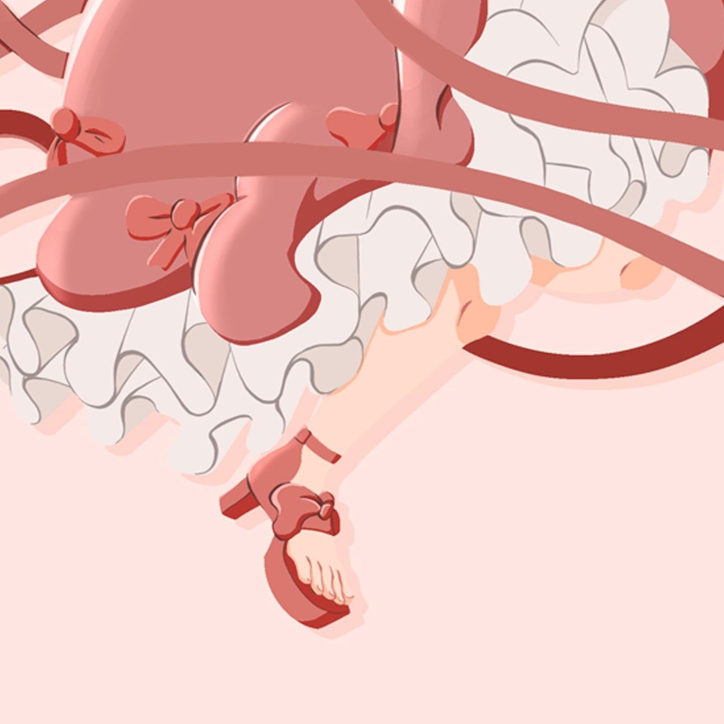Pink Witch Art Print