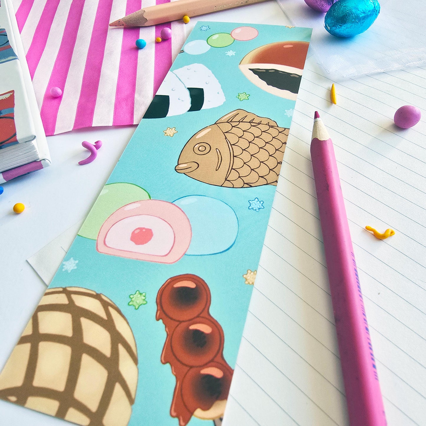 Japanese Snacks Bookmark