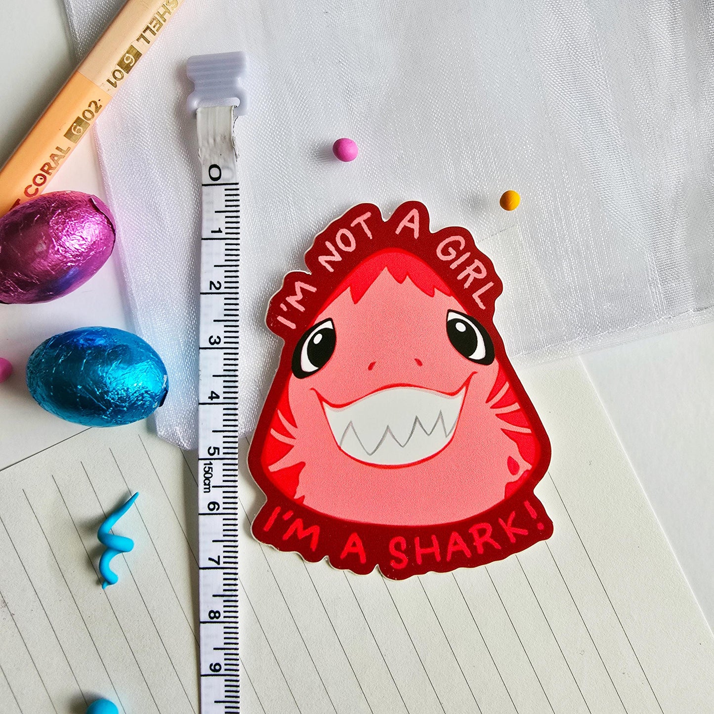 Nimona Shark Sticker