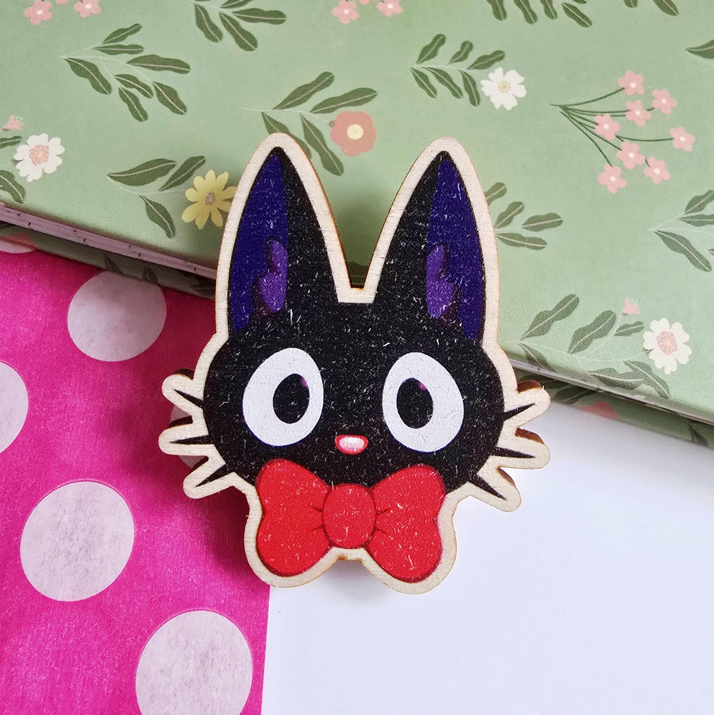 Jiji Kikis Delivery Service Wooden Magnet