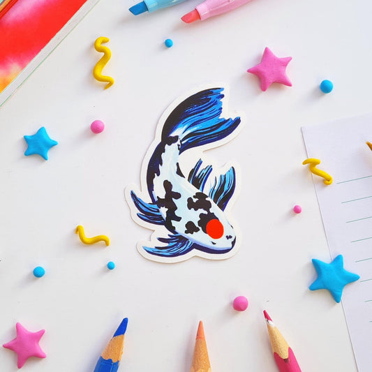 Japanese Koi Fish Sticker