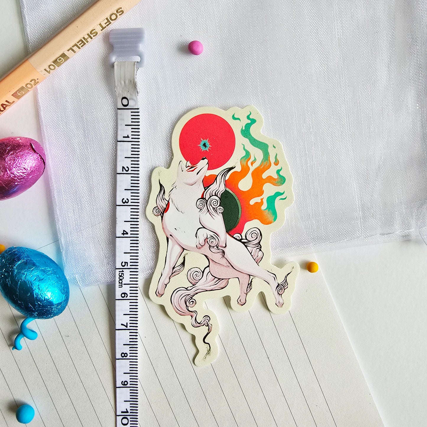 Okami Amaterasu Sticker