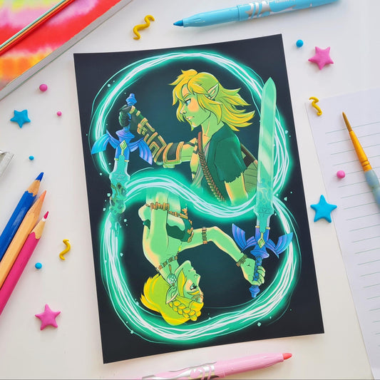 Tears of the Kingdom Art Print