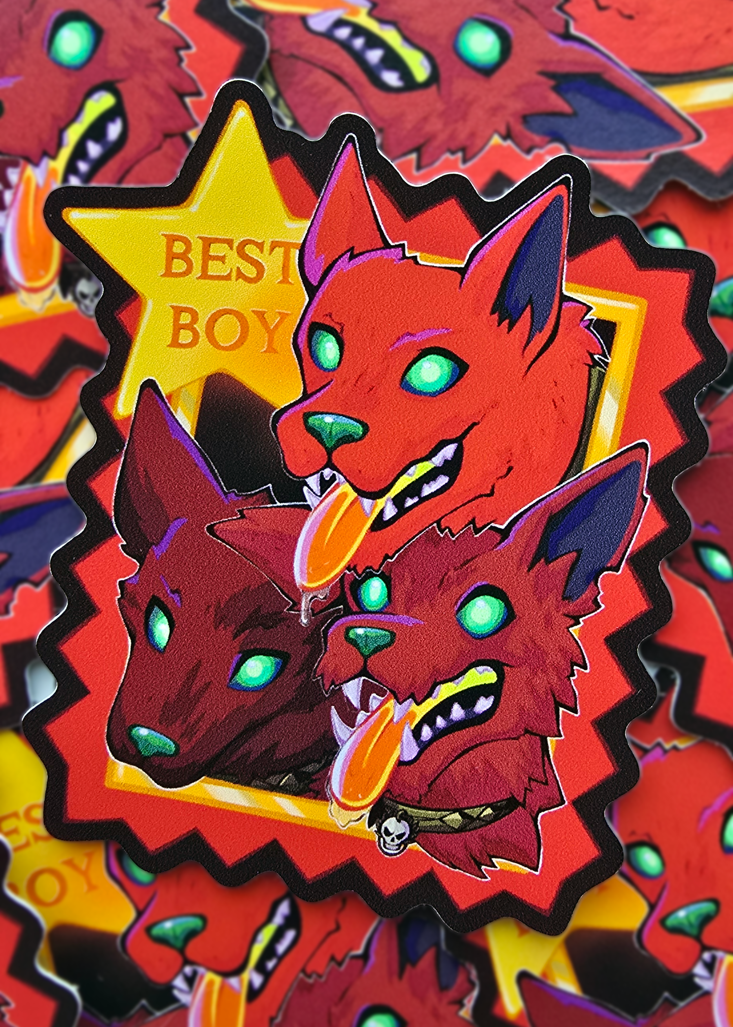 Best Boy Cerberus Sticker