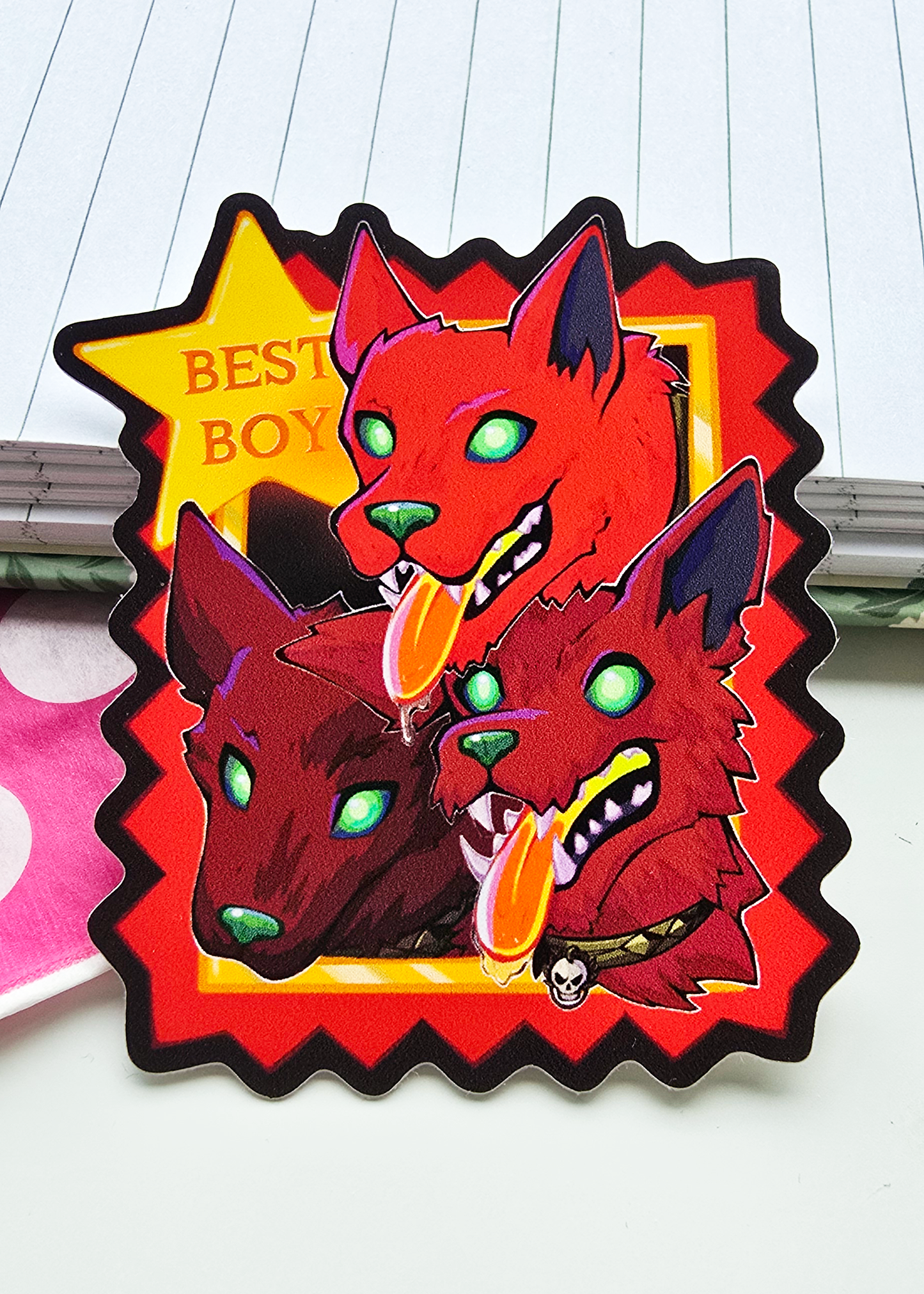Best Boy Cerberus Sticker