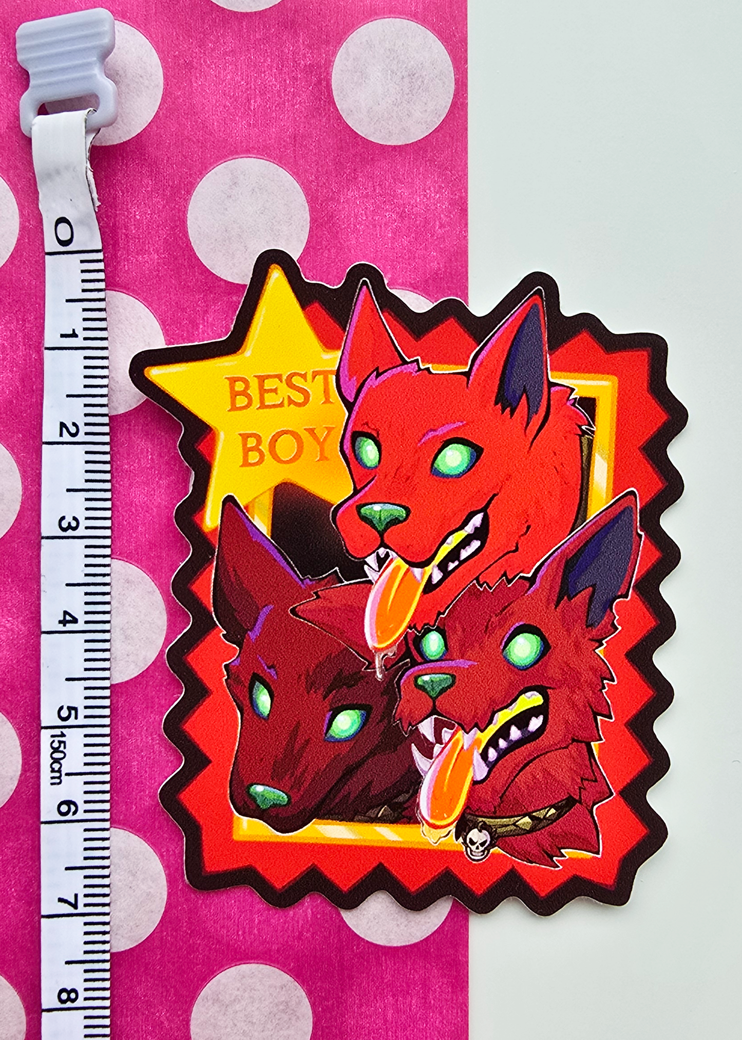 Best Boy Cerberus Sticker