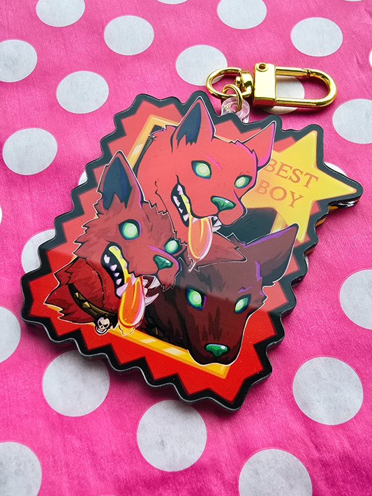 Best Boy Cerberus: Hades Keychain