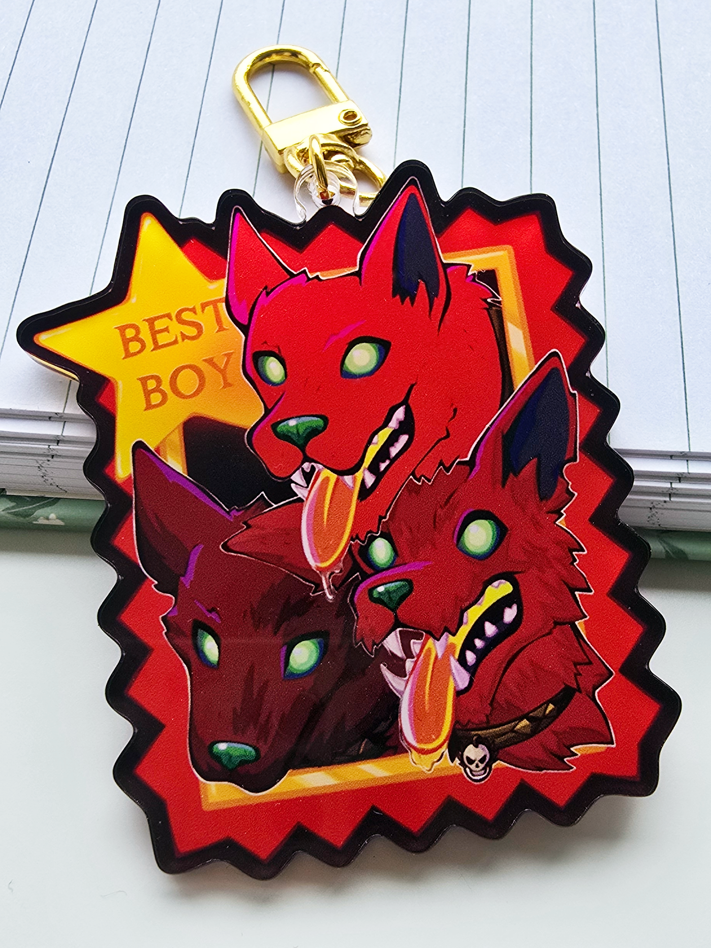 Best Boy Cerberus: Hades Keychain
