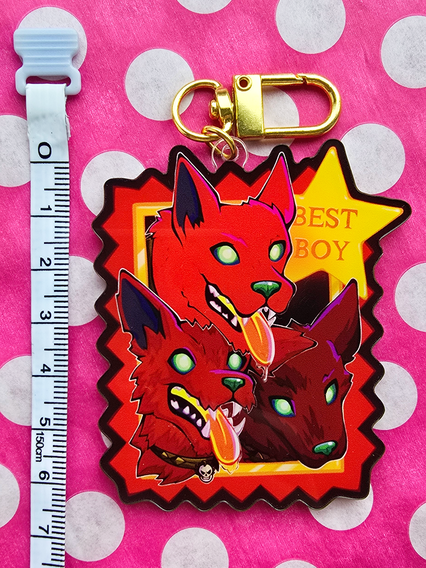 Best Boy Cerberus: Hades Keychain