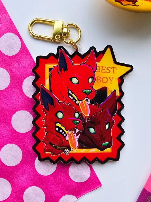 Best Boy Cerberus: Hades Keychain