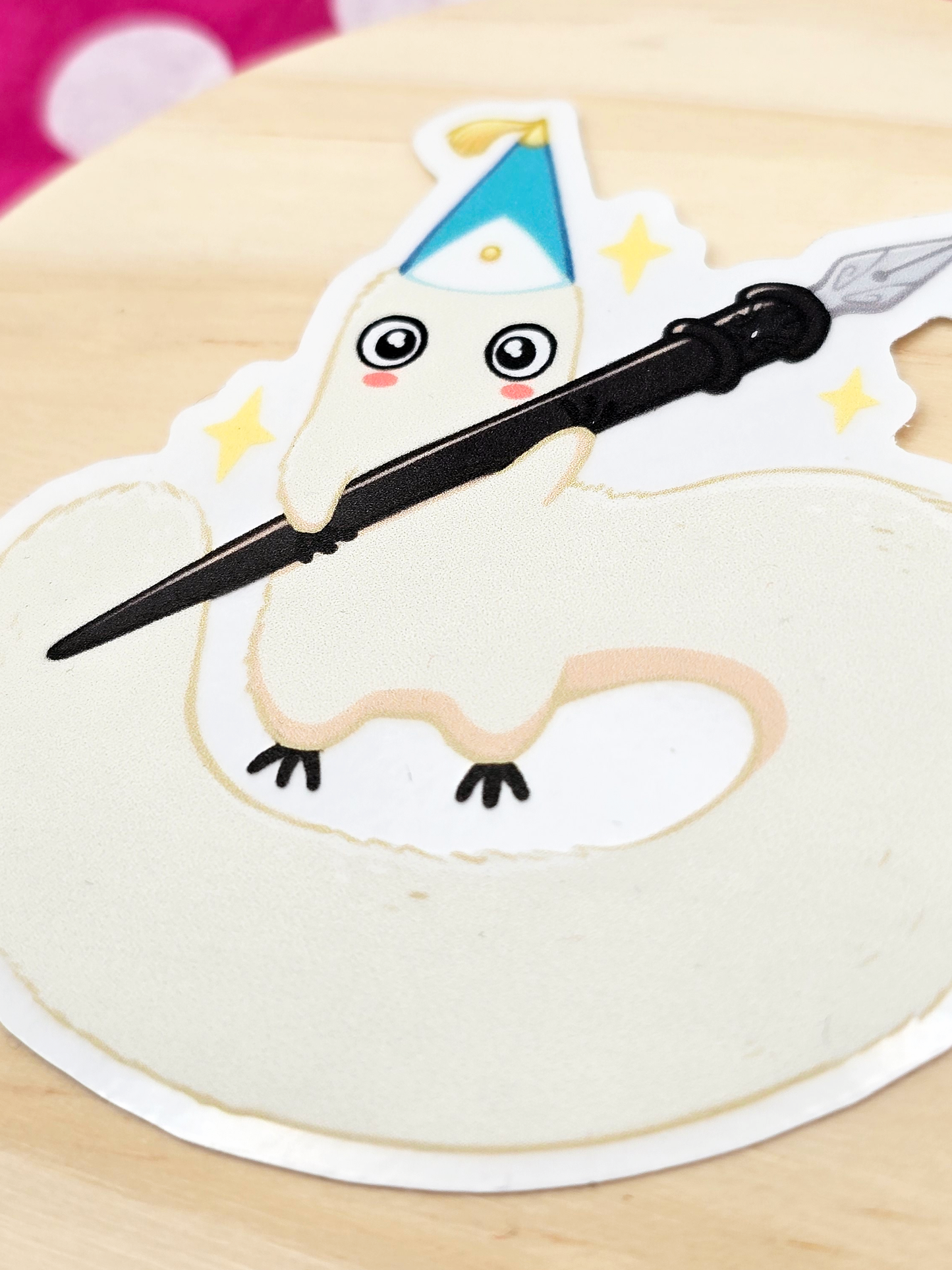 Brushbuddy Witch Hat Atelier Sticker