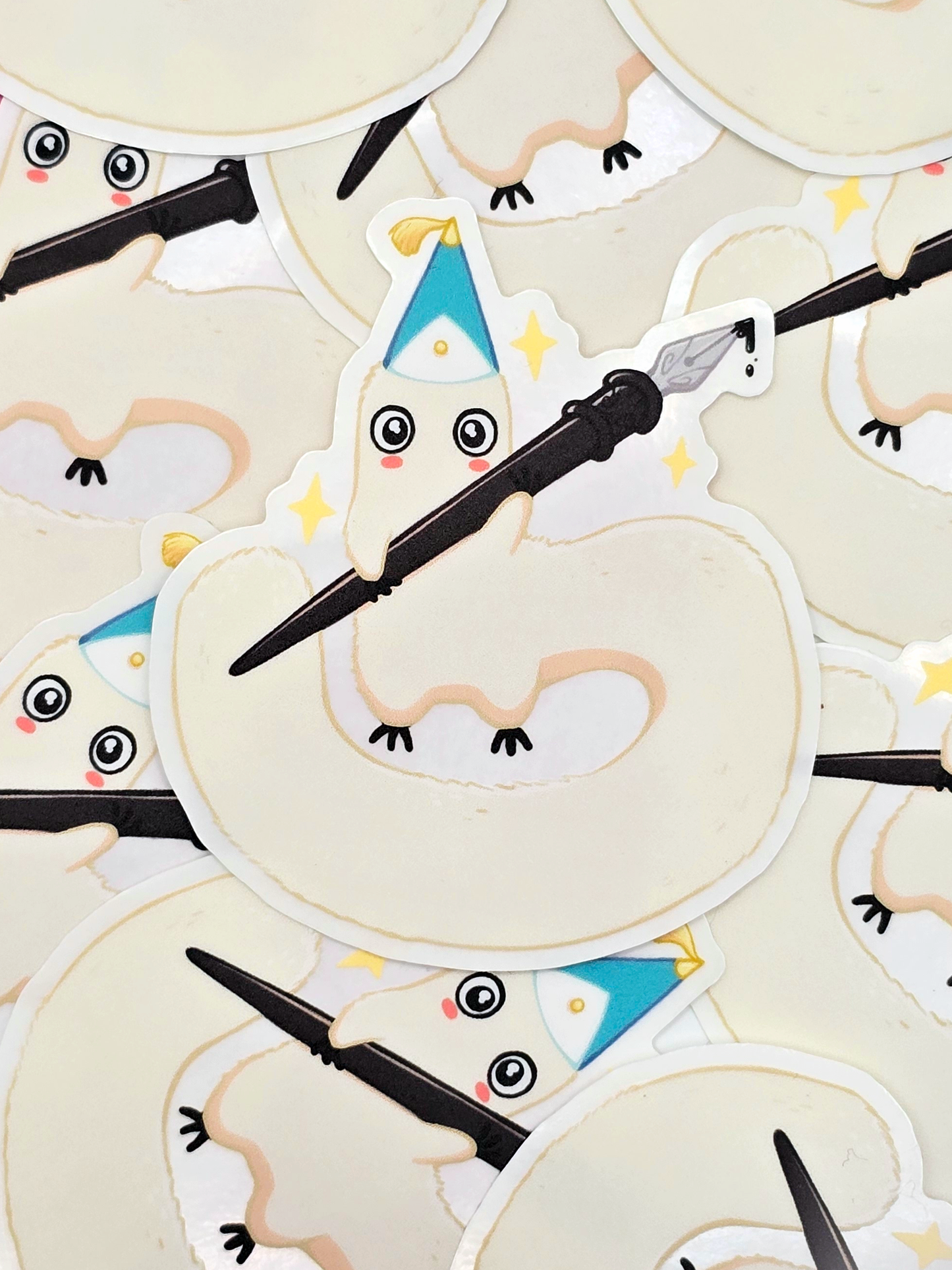 Brushbuddy Witch Hat Atelier Sticker