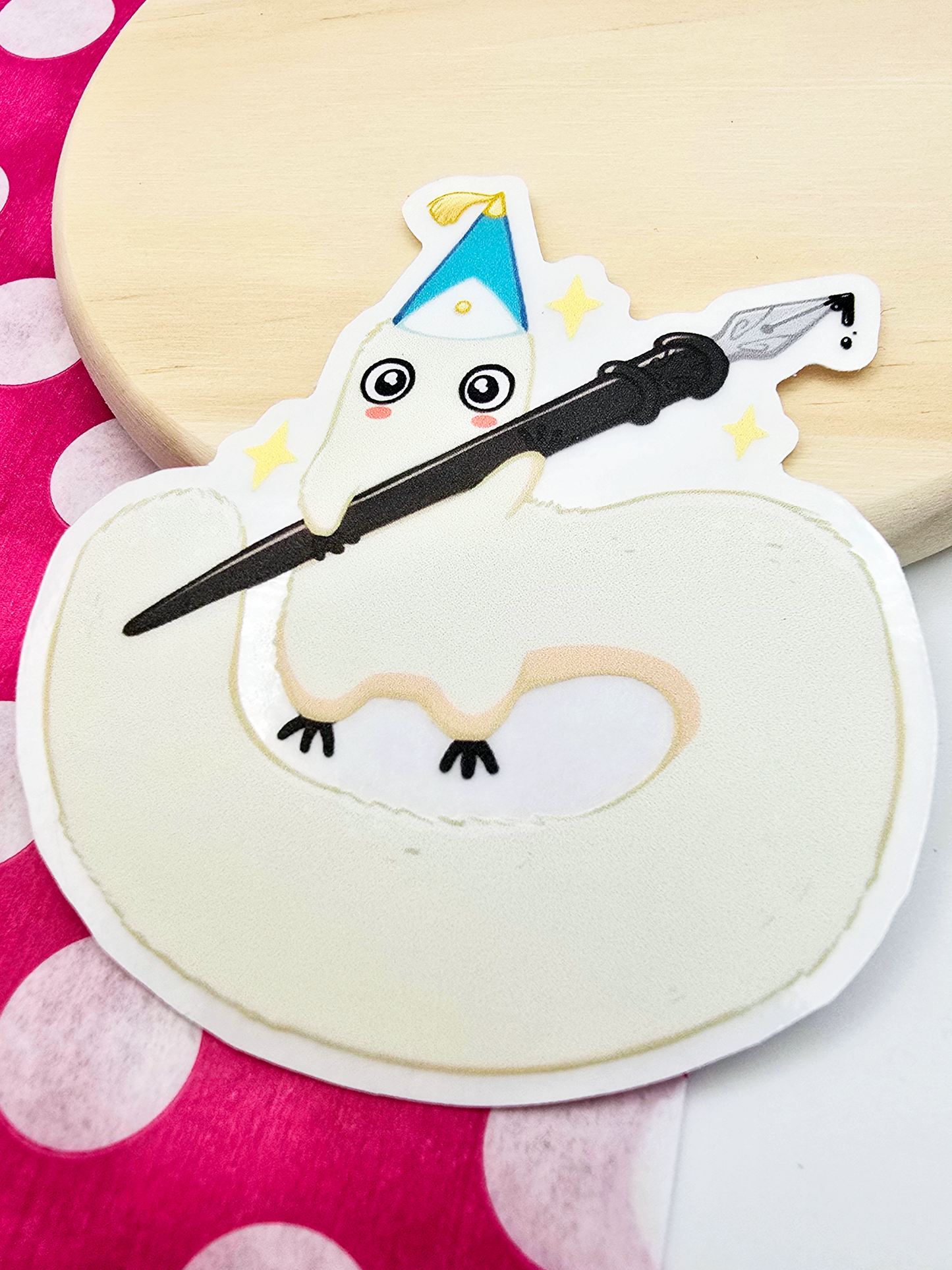 Brushbuddy Witch Hat Atelier Sticker