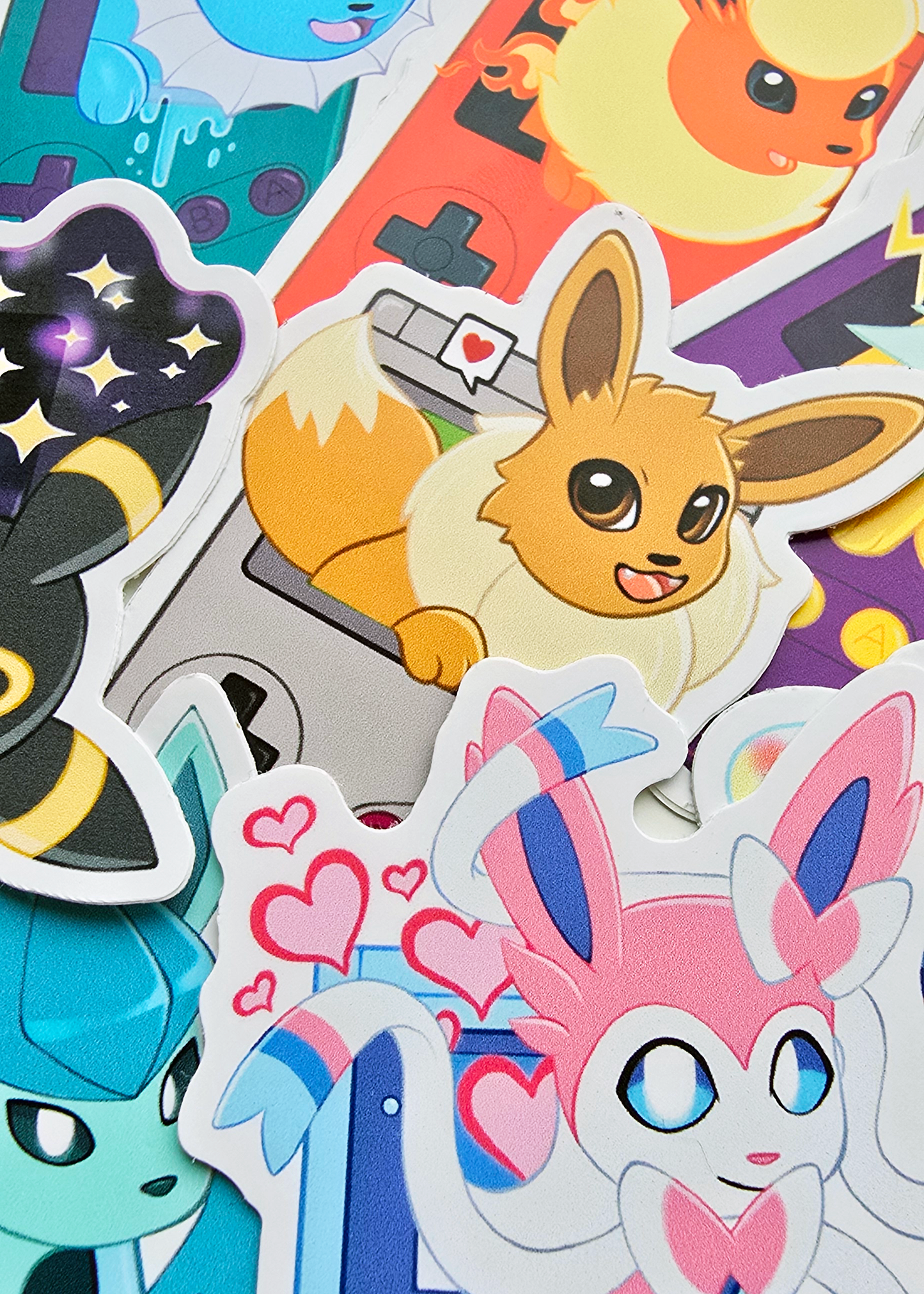 Gameboy Eevee Sticker