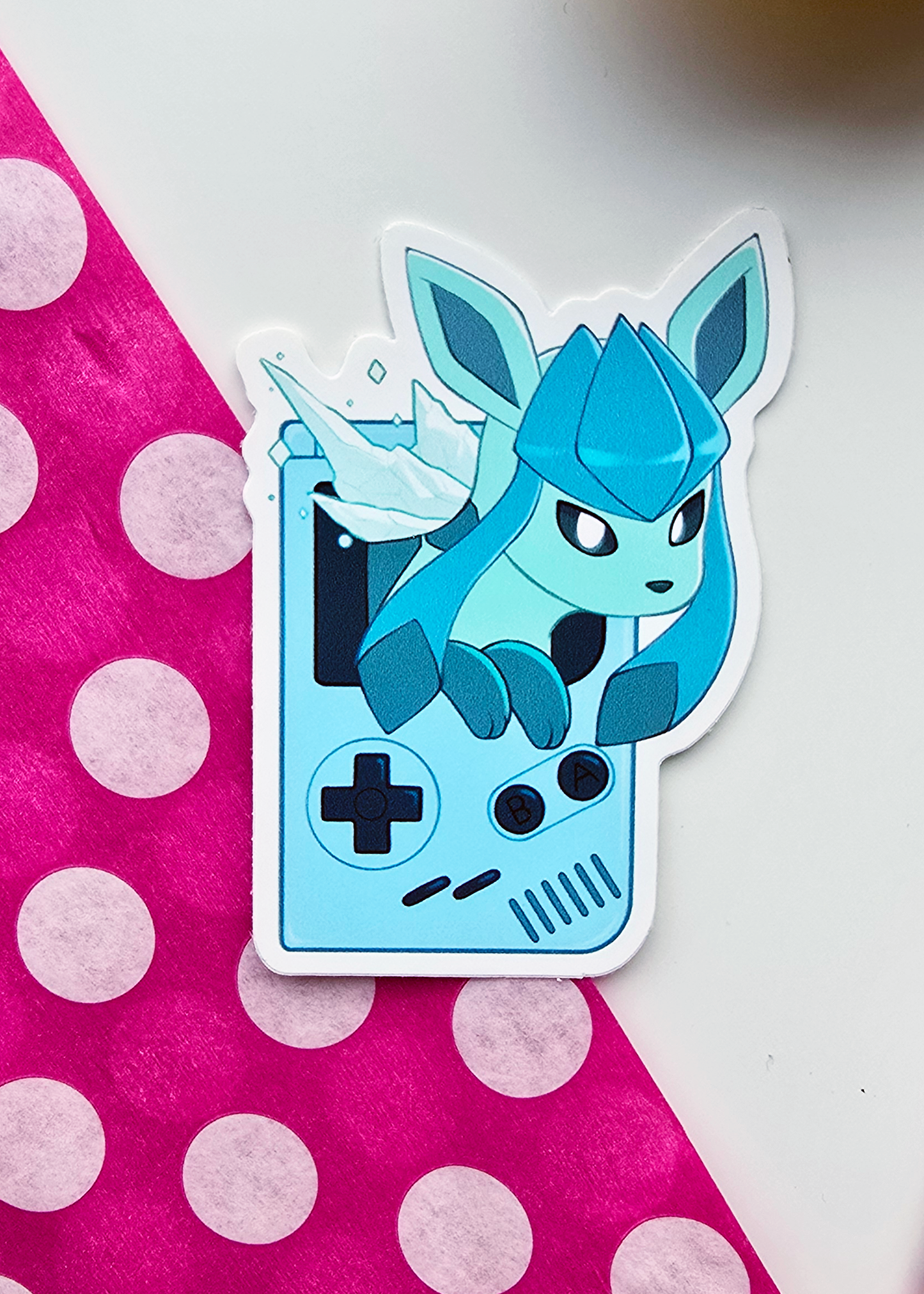 Gameboy Glaceon Sticker