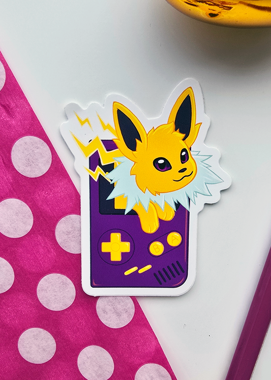 Gameboy Jolteon Sticker