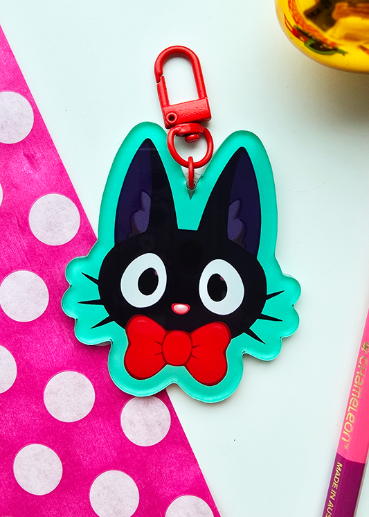 Jiji Cat Keychain - Kikis Delivery Service