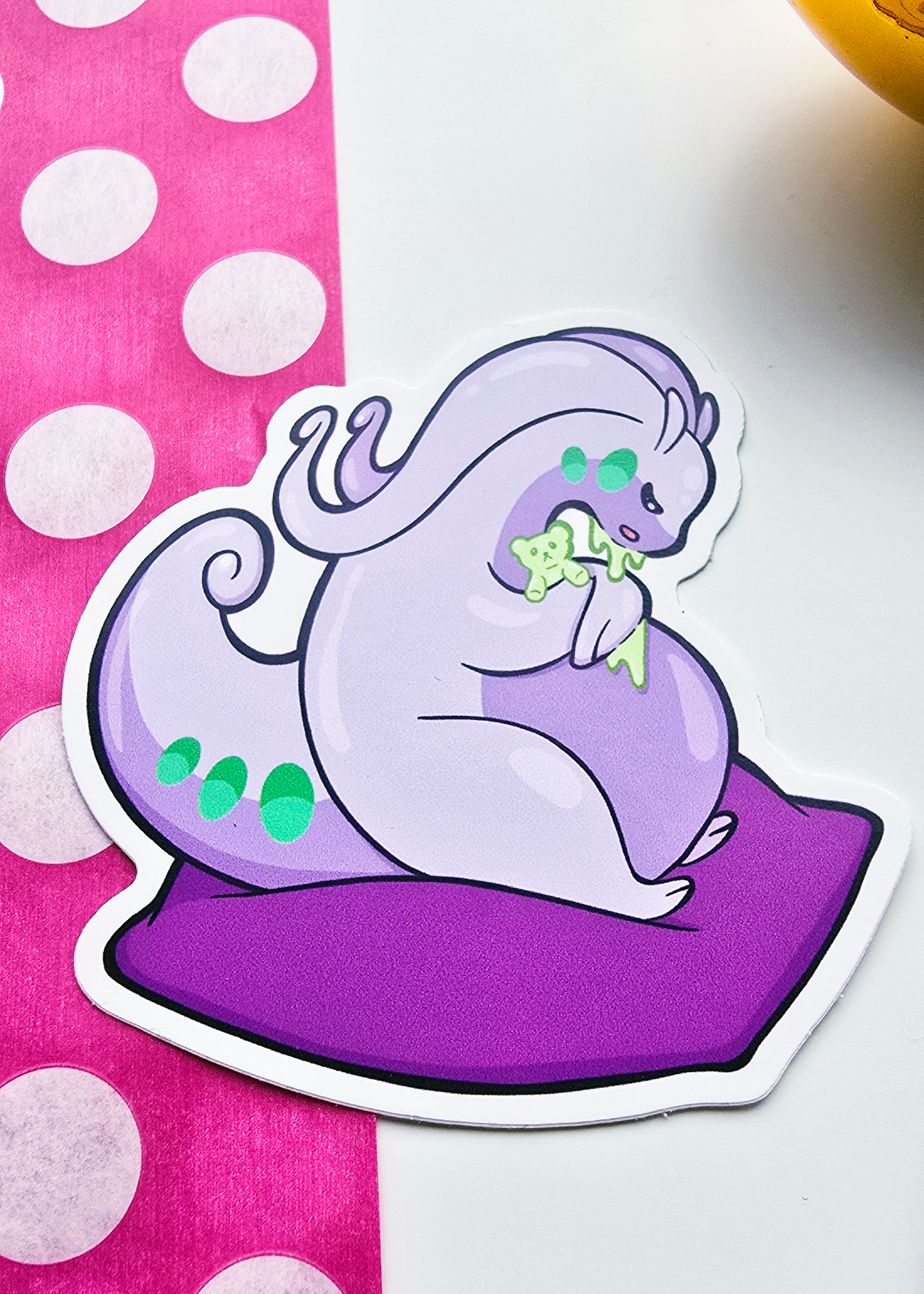 Sleepy Goodra Sticker