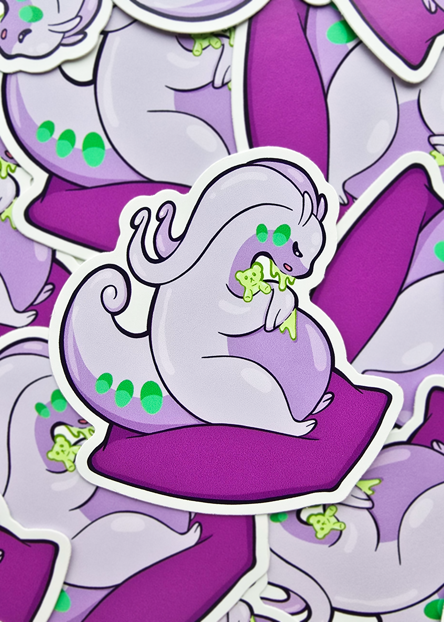 Sleepy Goodra Sticker
