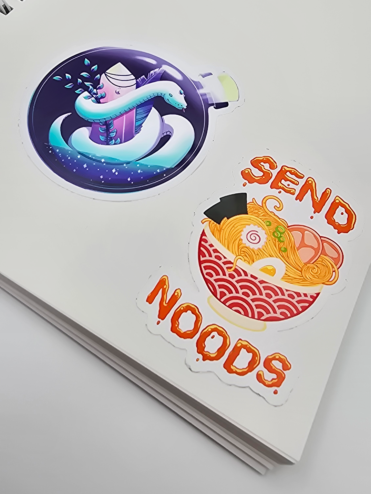 Sold My Soul For Stickers - Reusable Sticker Book