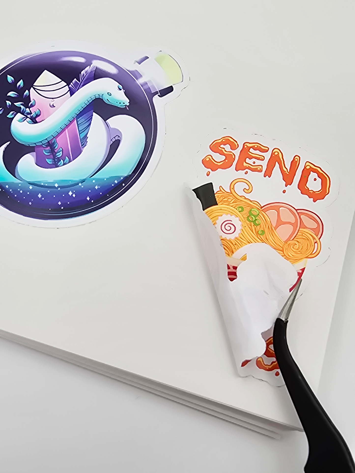 Sold My Soul For Stickers - Reusable Sticker Book