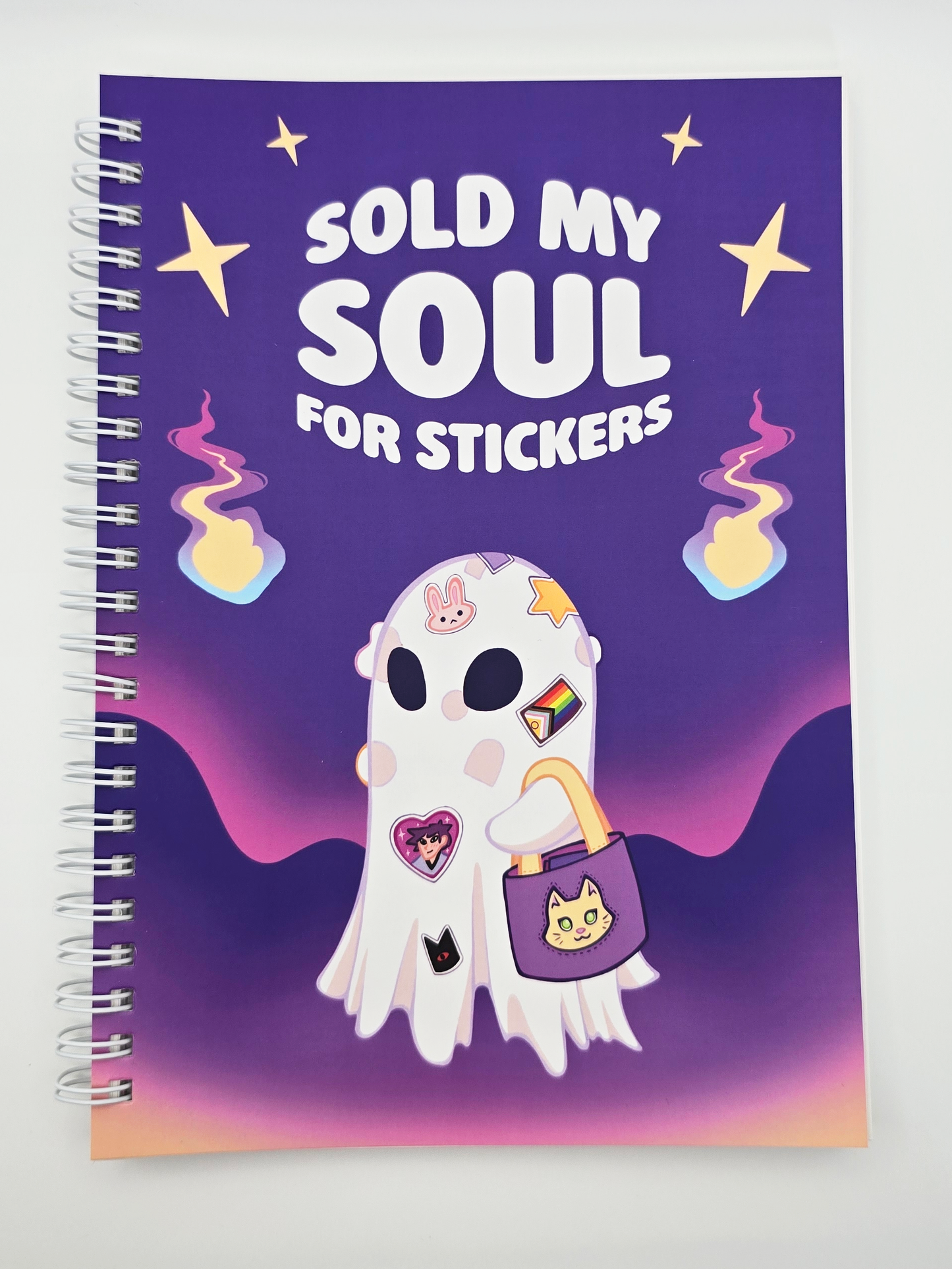 Sold My Soul For Stickers - Reusable Sticker Book