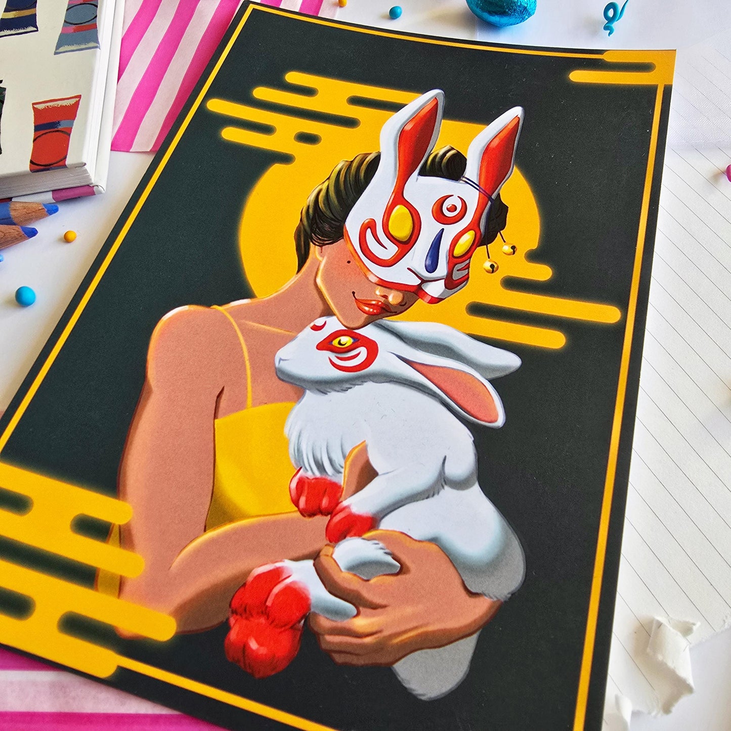 Year of the Rabbit Art Print