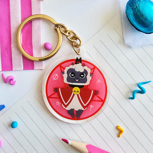 Cult of the Lamb Keychain