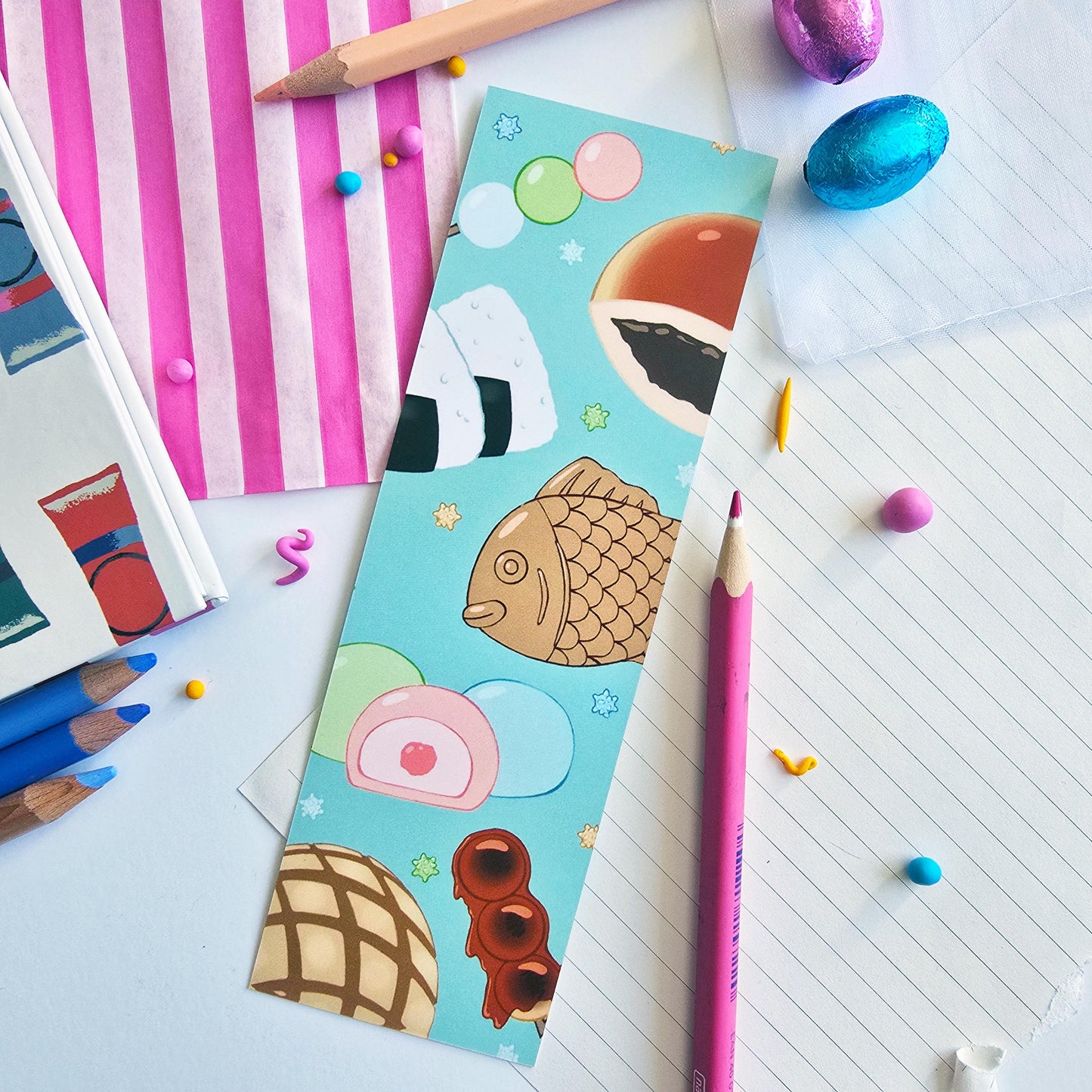 Japanese Snacks Bookmark