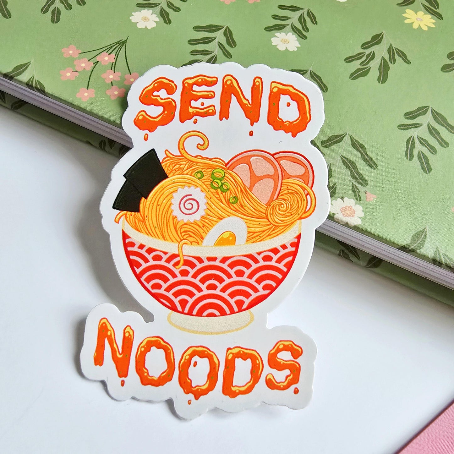 Send Noods Vinyl Sticker