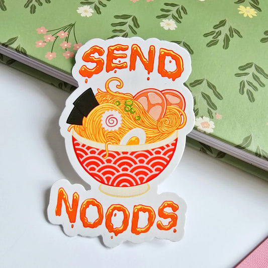 Send Noods Vinyl Sticker