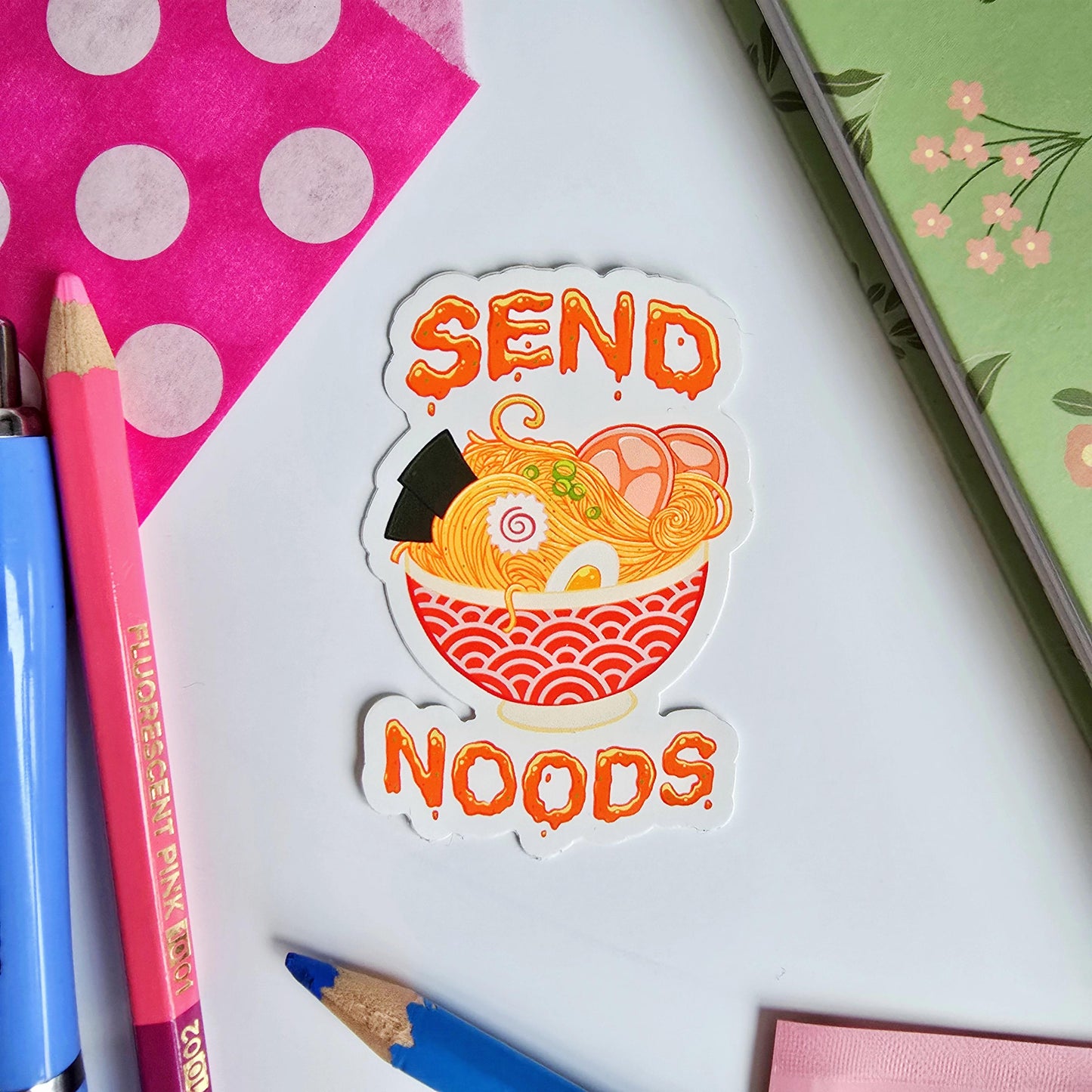 Send Noods Vinyl Sticker