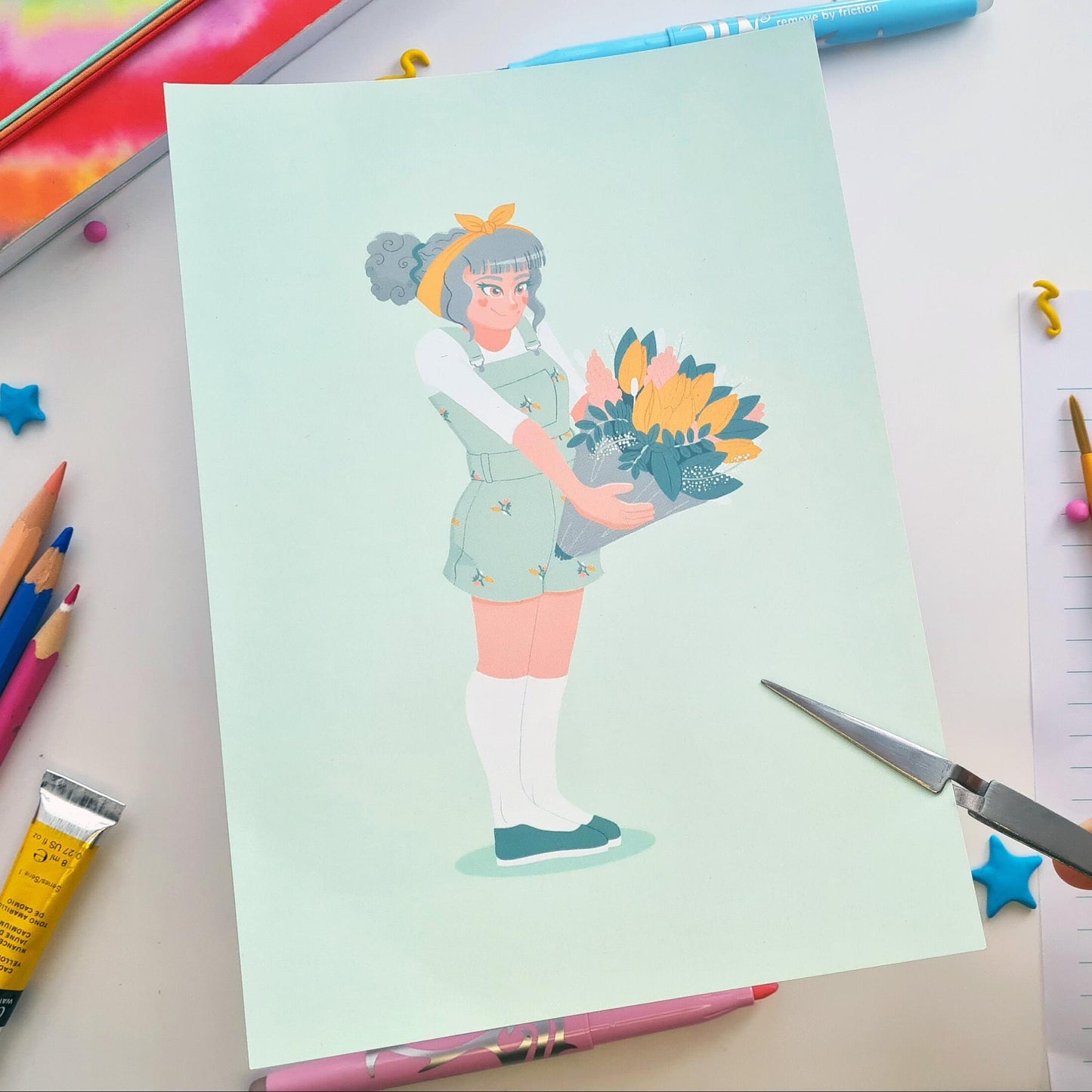 Spring Courting Art Print