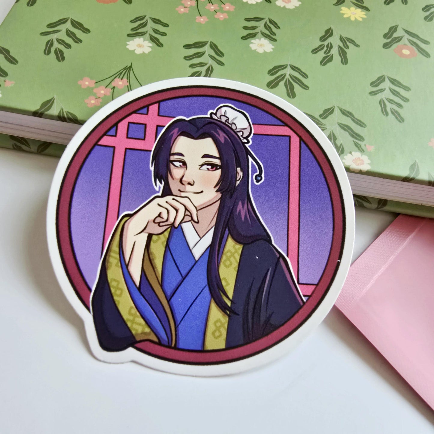 Apothecary Diaries Maomao and Jinshi Vinyl Sticker