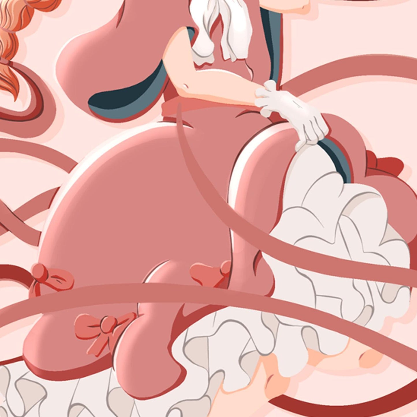 Pink Witch Art Print